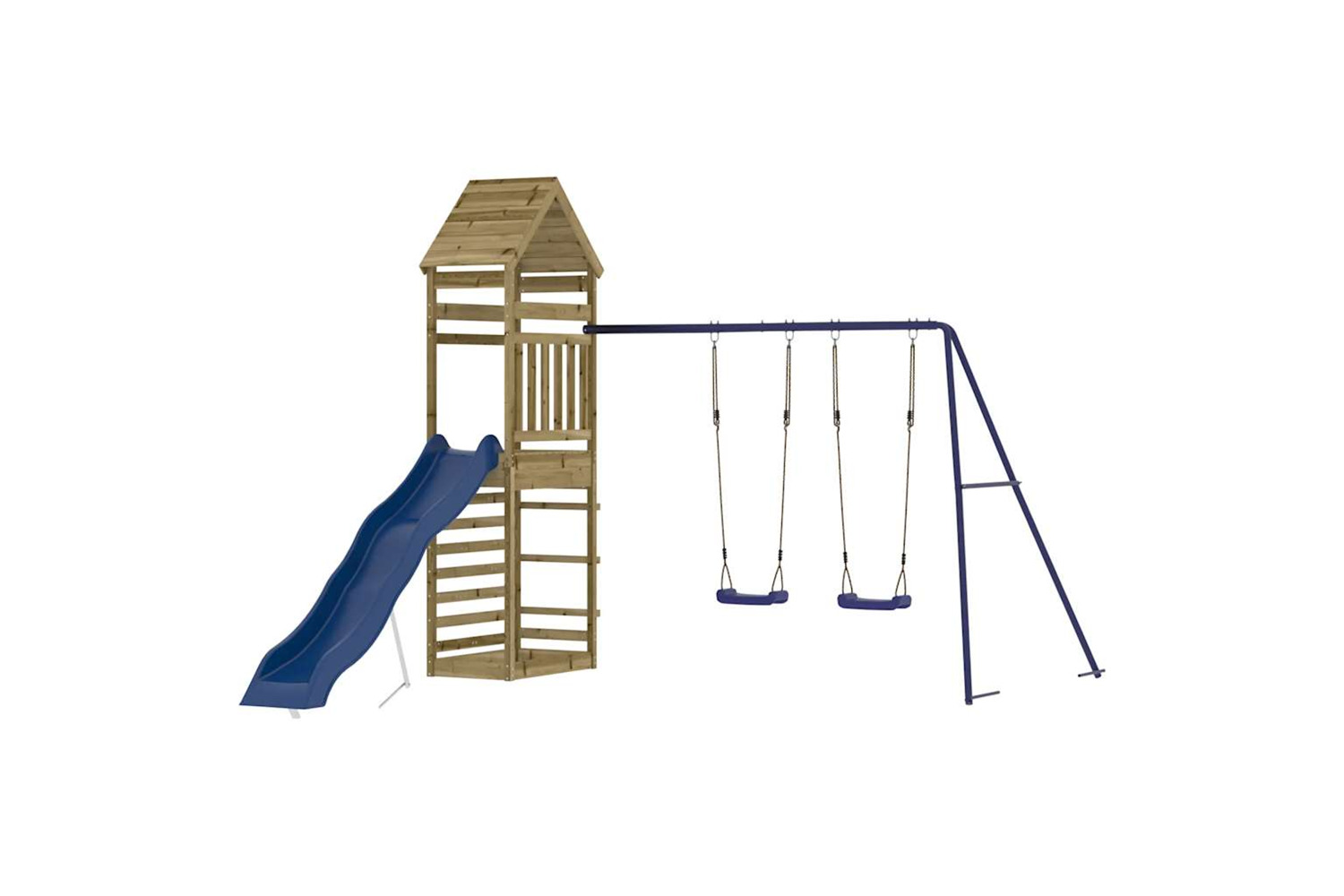 Vidaxl 3156933 Outdoor Playset Impregnated Wood Pine