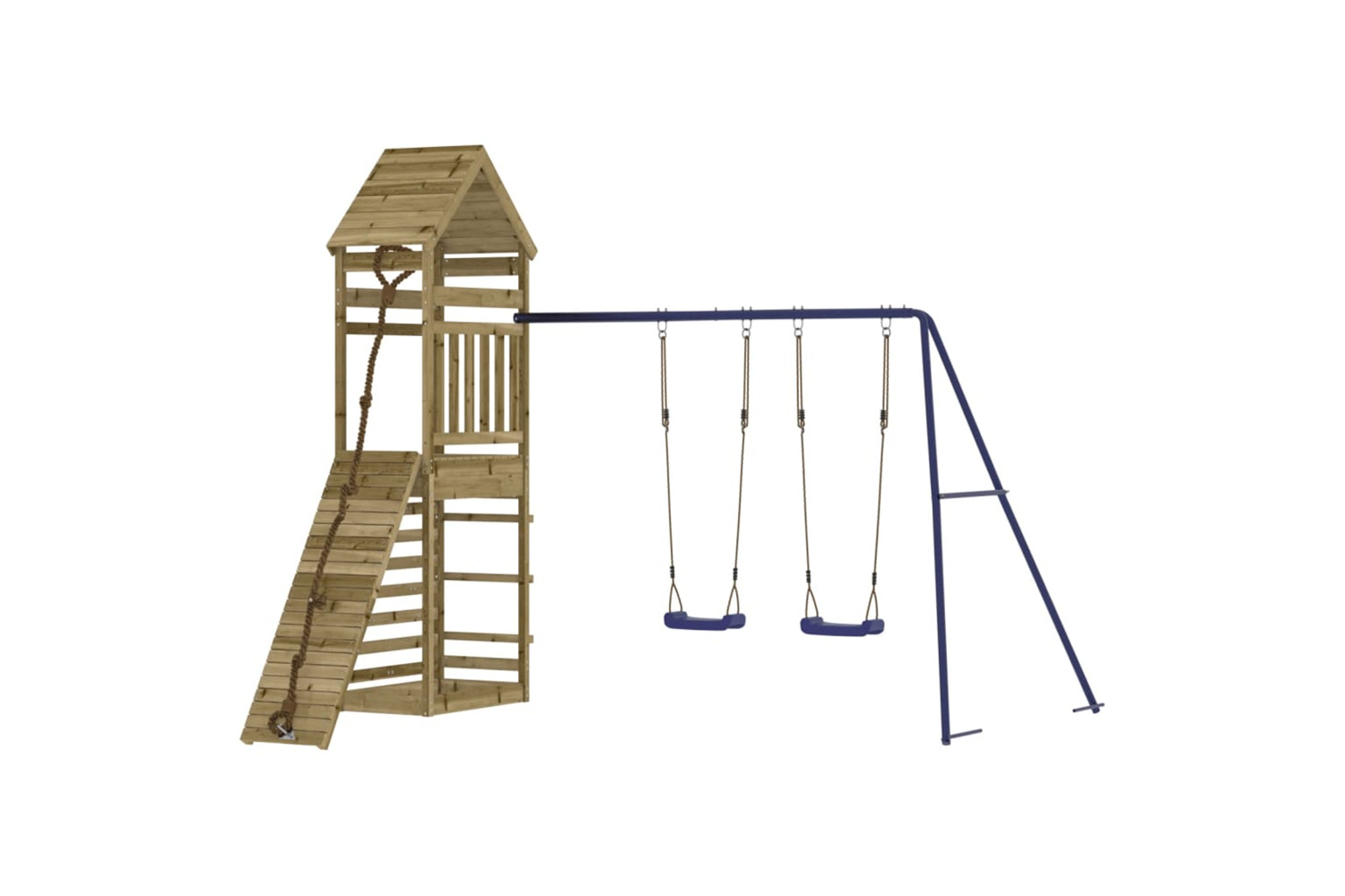 vidaXL 3156927 Outdoor Playset Impregnated Wood Pine