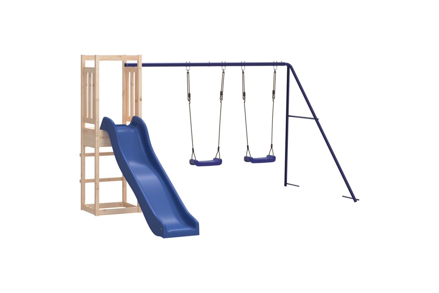 Vidaxl Outdoor Playset Solid Wood Pine