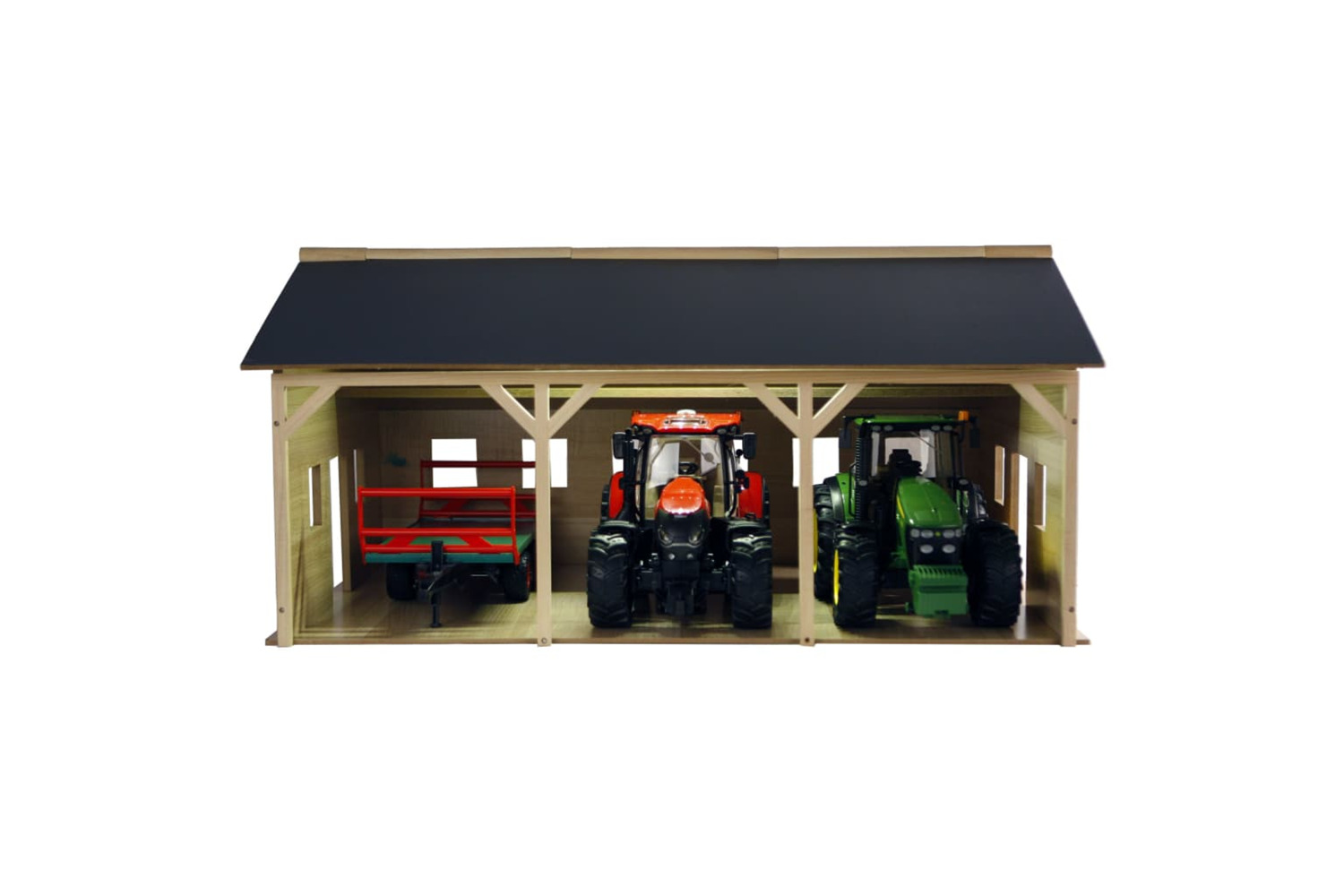 Kids Globe 410915 Tractor Barn 1:16 610340