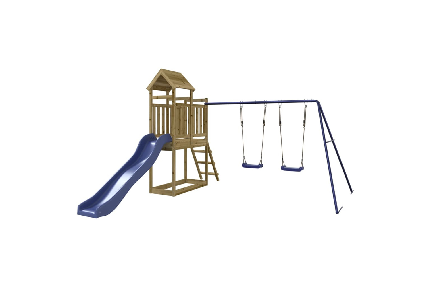 Vidaxl Outdoor Playset Impregnated Wood Pine