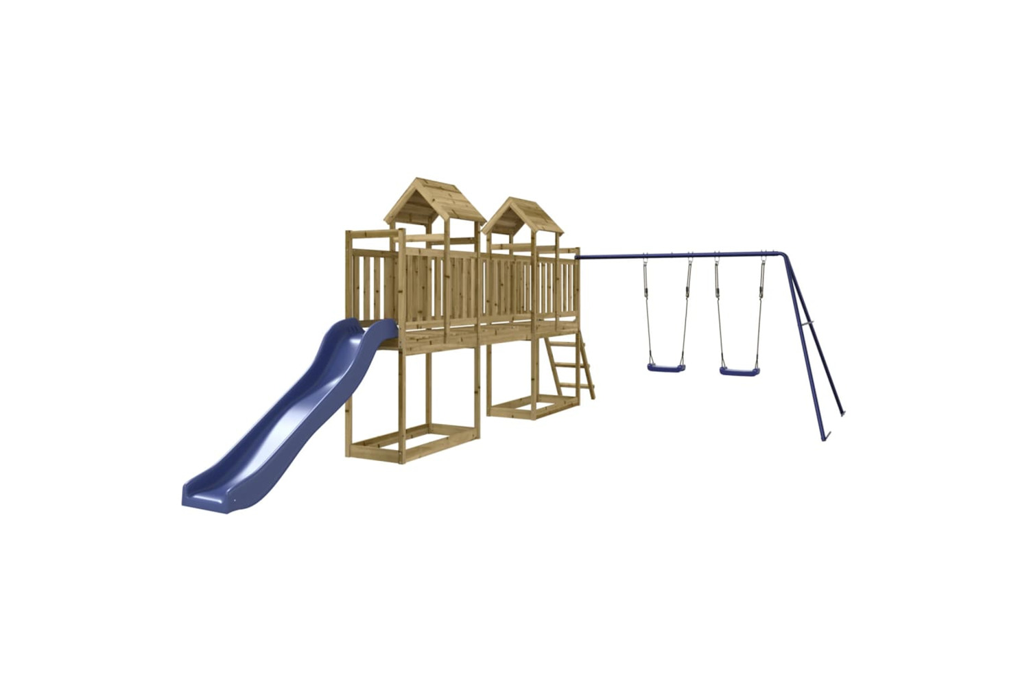 Vidaxl Outdoor Playset Impregnated Wood Pine