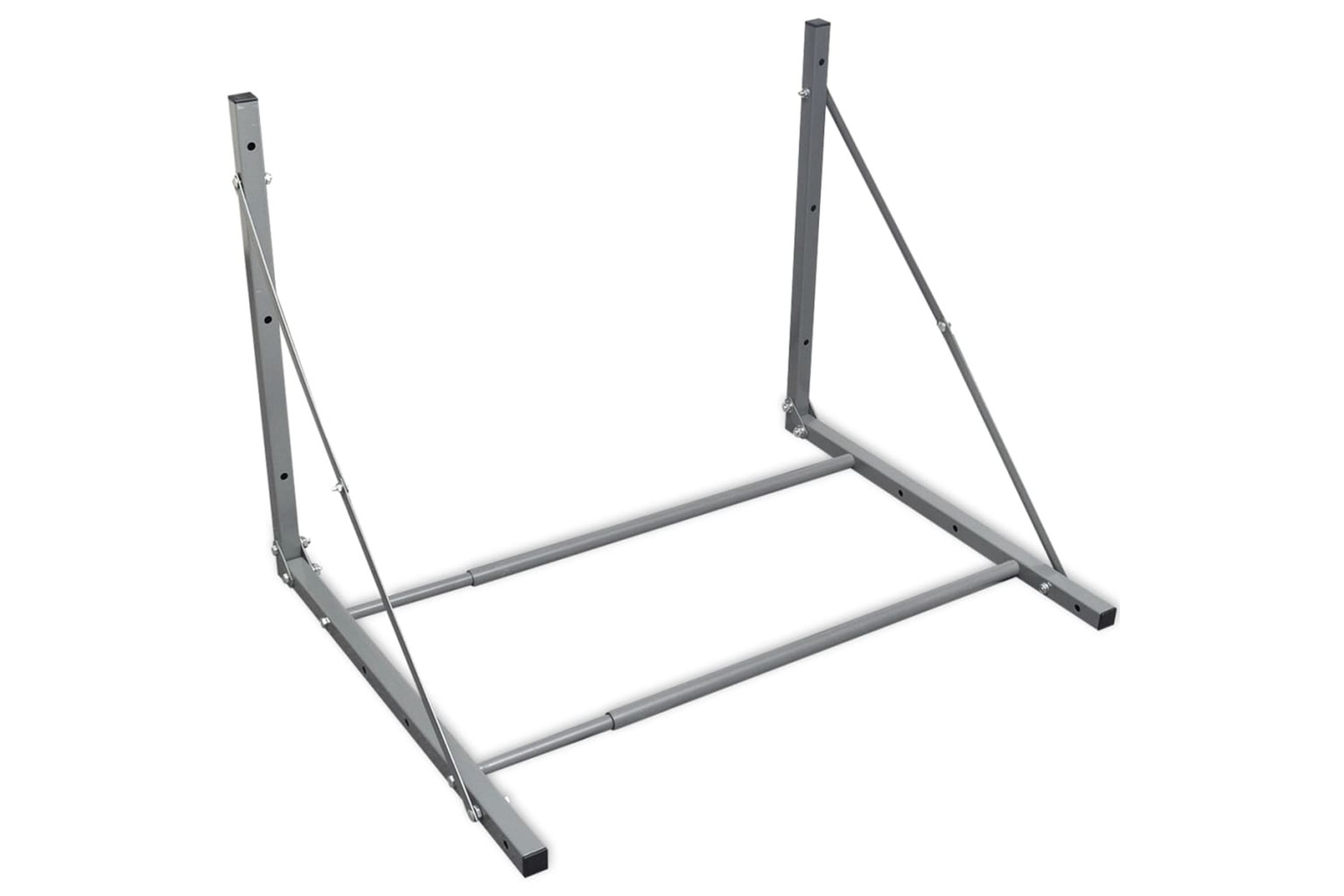 vidaXL 210353 Tyre Rack Silver Steel