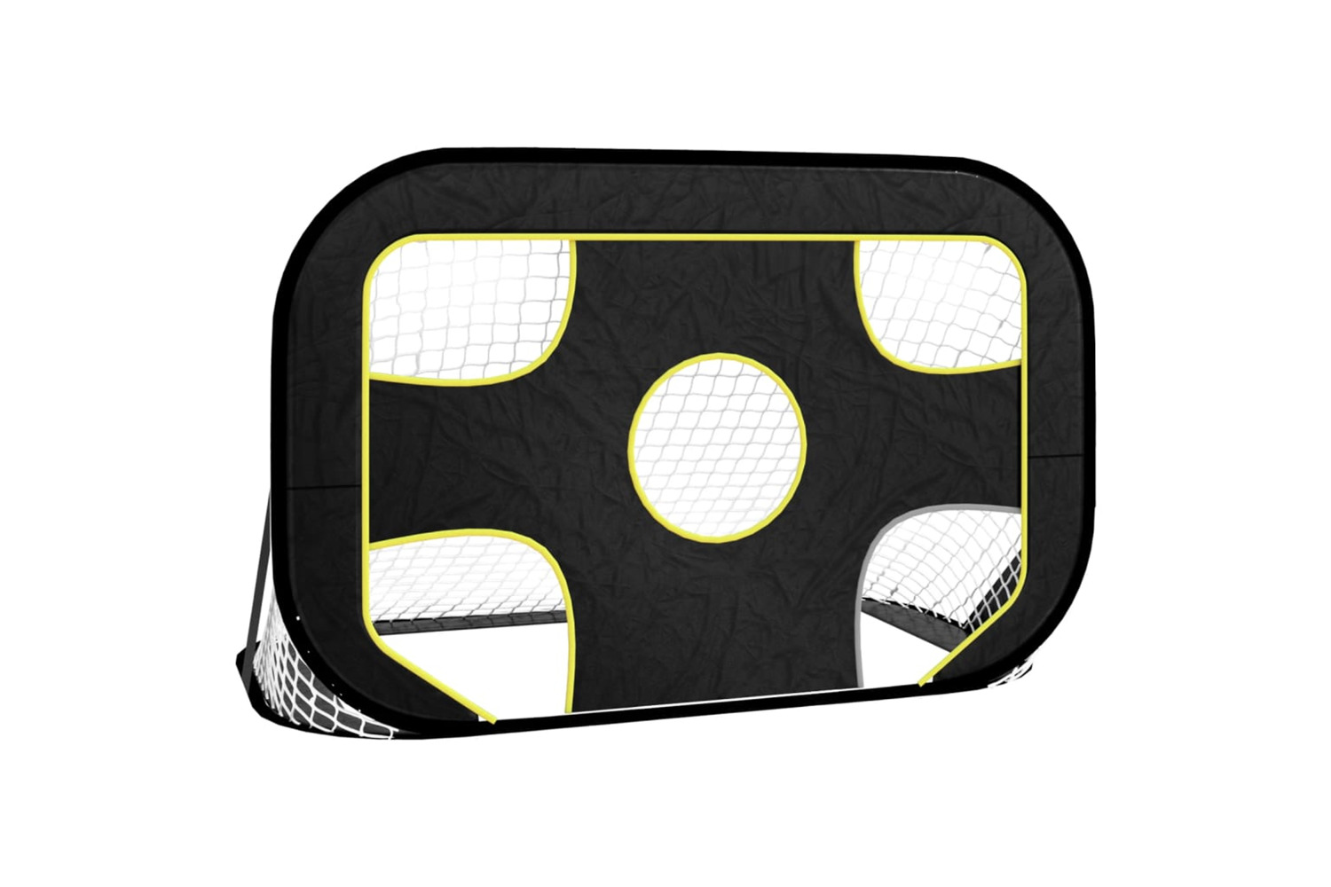 vidaXL 93761 Football Goal Net With Target 120x80x80cm Polyester