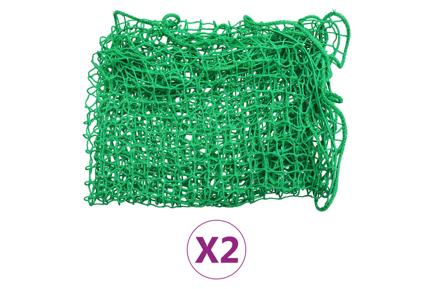 vidaXL 3051630 Trailer Nets 2 Pcs 1.5x2.2 M Pp