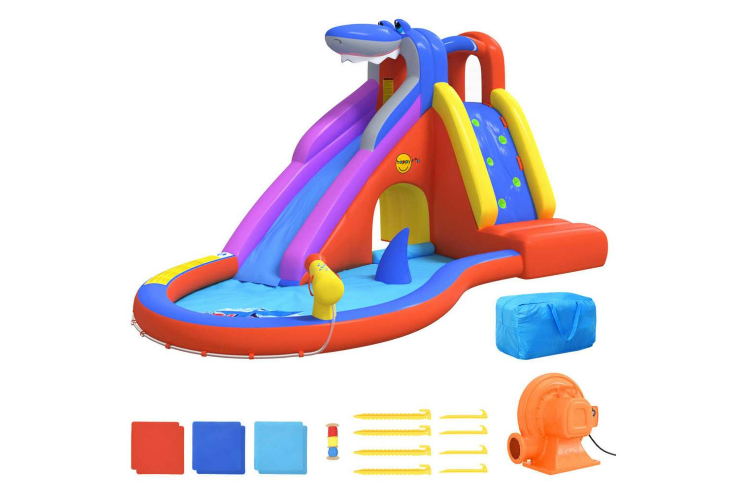 Happy Hop 93449 Inflatable Water Slide With Splash Pool 450x320x240 Cm Pvc