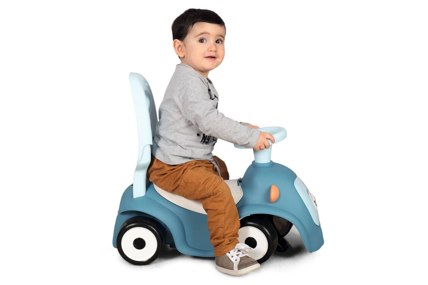 Smoby 439592 3-in-1 Baby Ride-on Carrier Maestro Blue