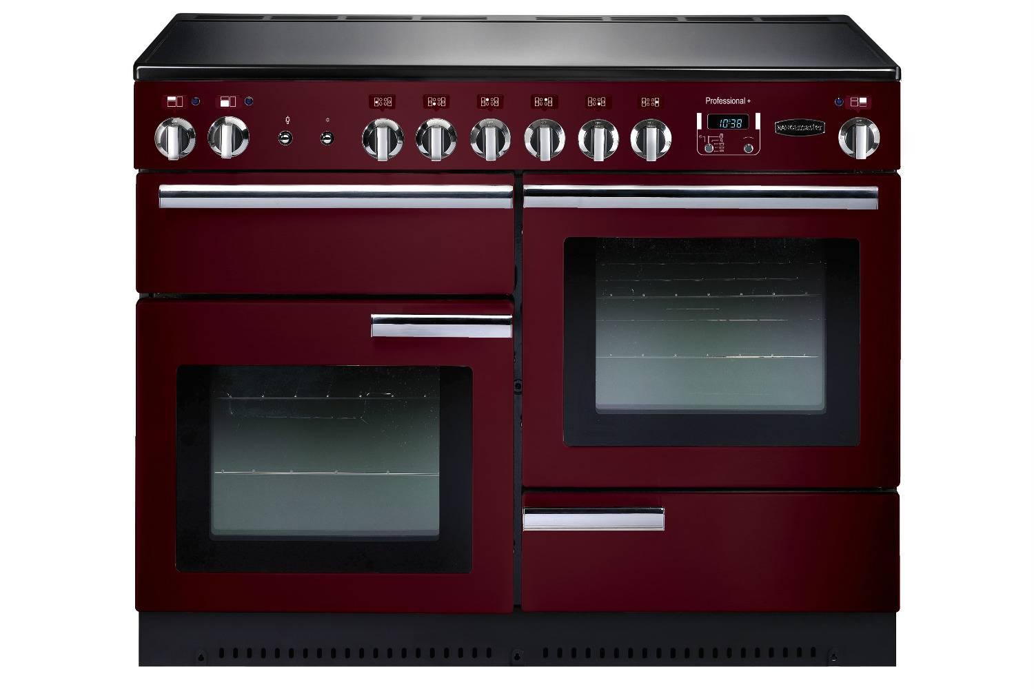 Rangemaster Professional Plus 110cm Ceramic Range Cooker | PROP110ECCY/C | Cranberry