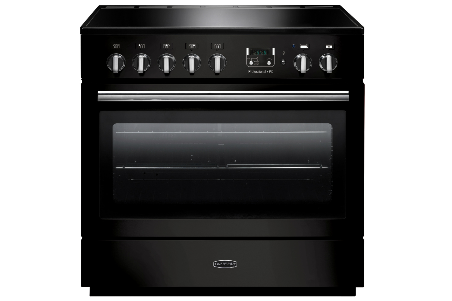Rangemaster Pro Plus FX 90cm Electric Range Cooker | PROP90FXEIGB/C | Black