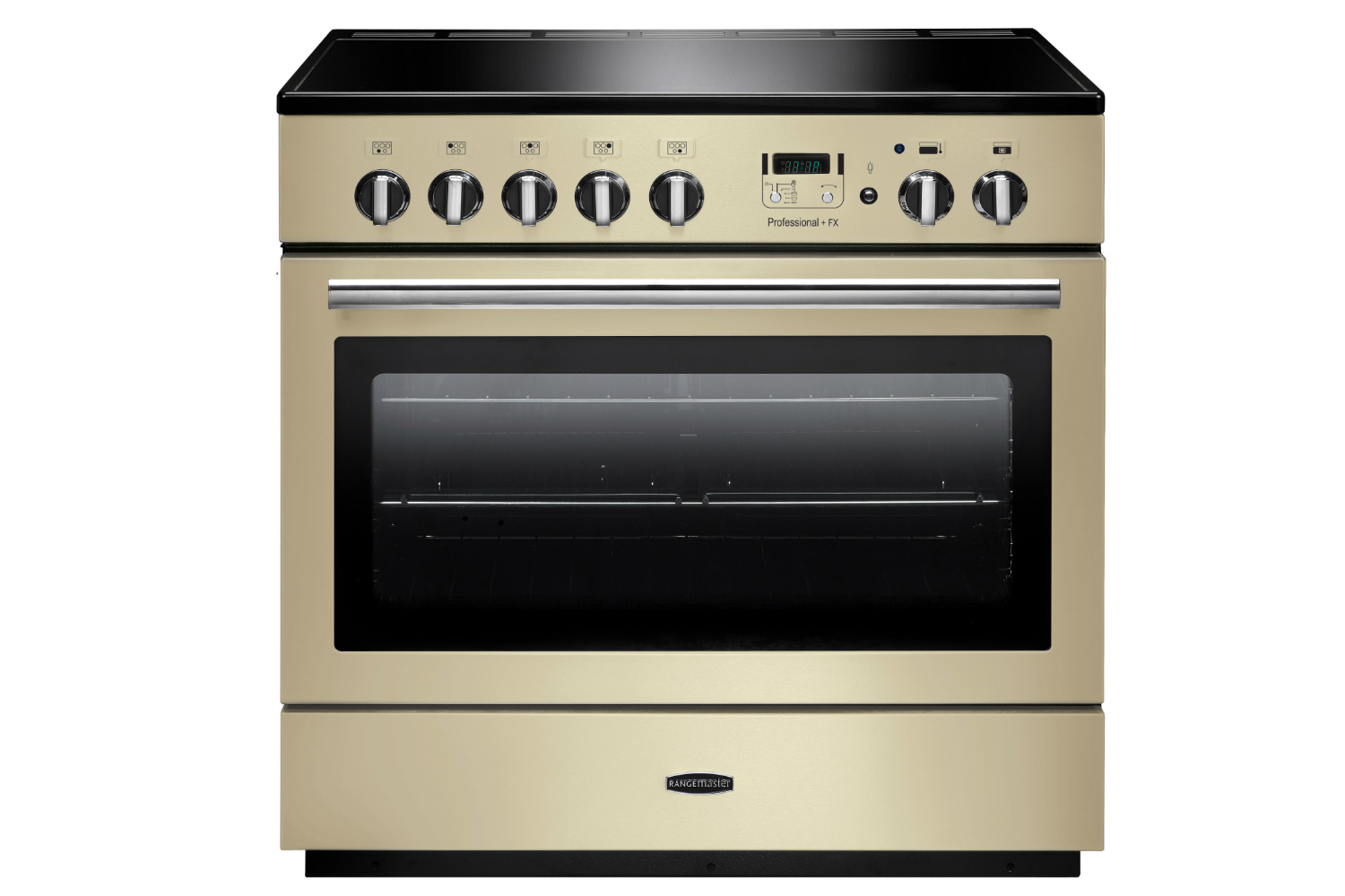 Rangemaster Pro Plus FX 90cm Electric Range Cooker | PROP90FXEICR/C | Cream
