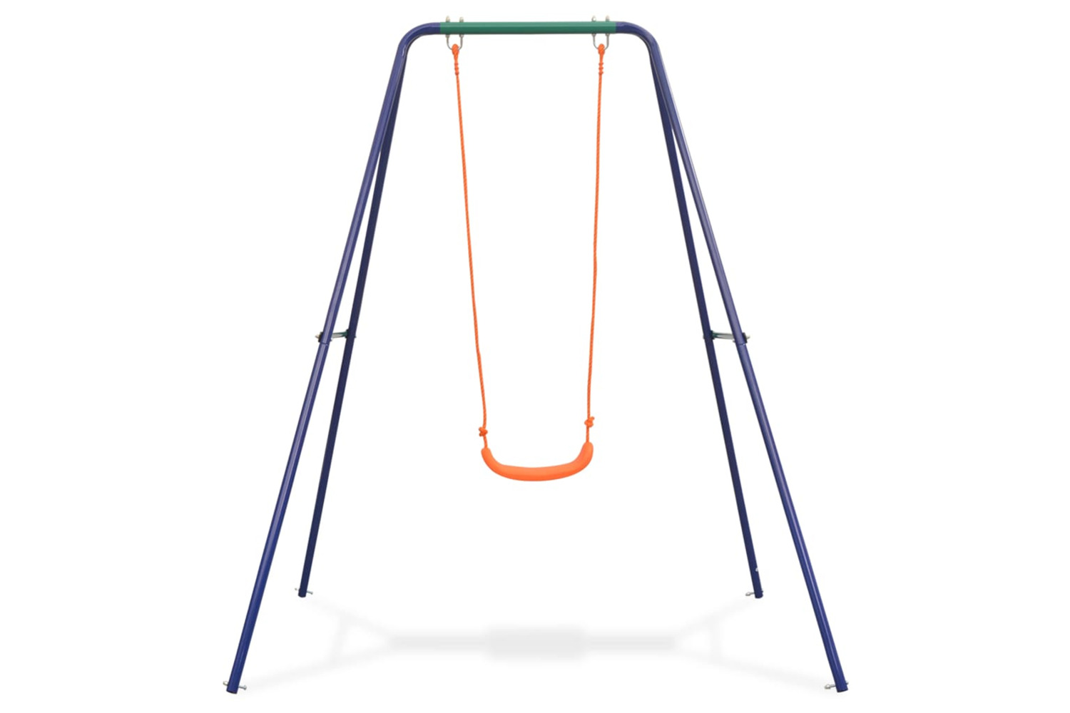 vidaXL 91361 Single Swing Orange