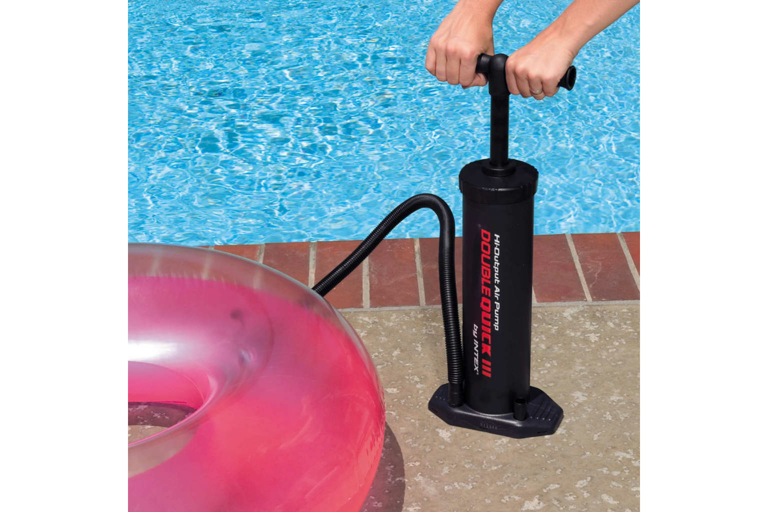 Intex 91556 Hand Pump Double Quick Iii 68615