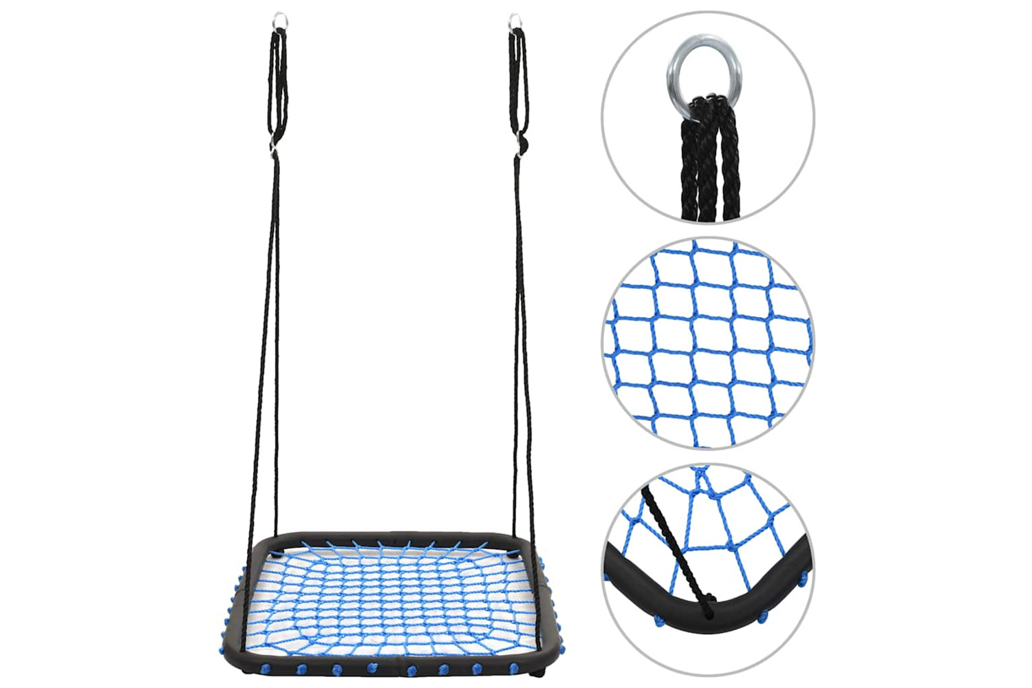 Vidaxl Swing 104 X 76 Cm 200 Kg Blue