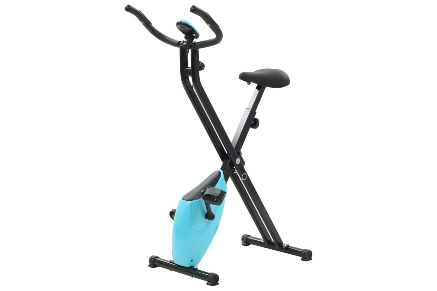 Vidaxl 90482 Magnetic Exercise X-bike With Pulse Measurement Black And Blue