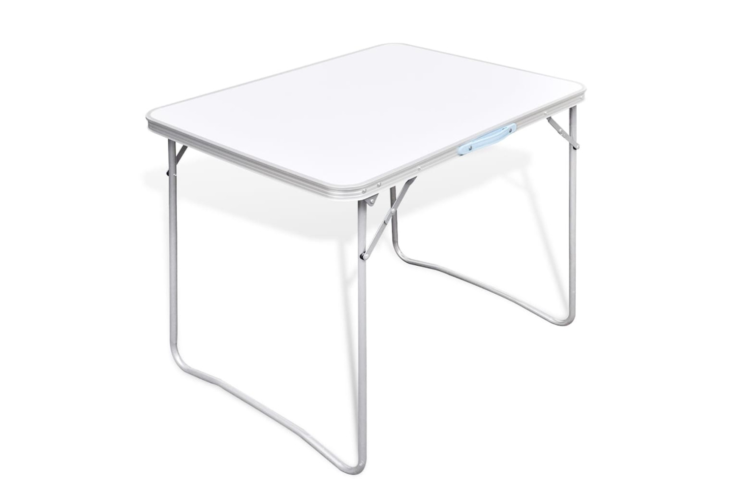 vidaXL 41324 Foldable Camping Table With Metal Frame 80 X 60cm