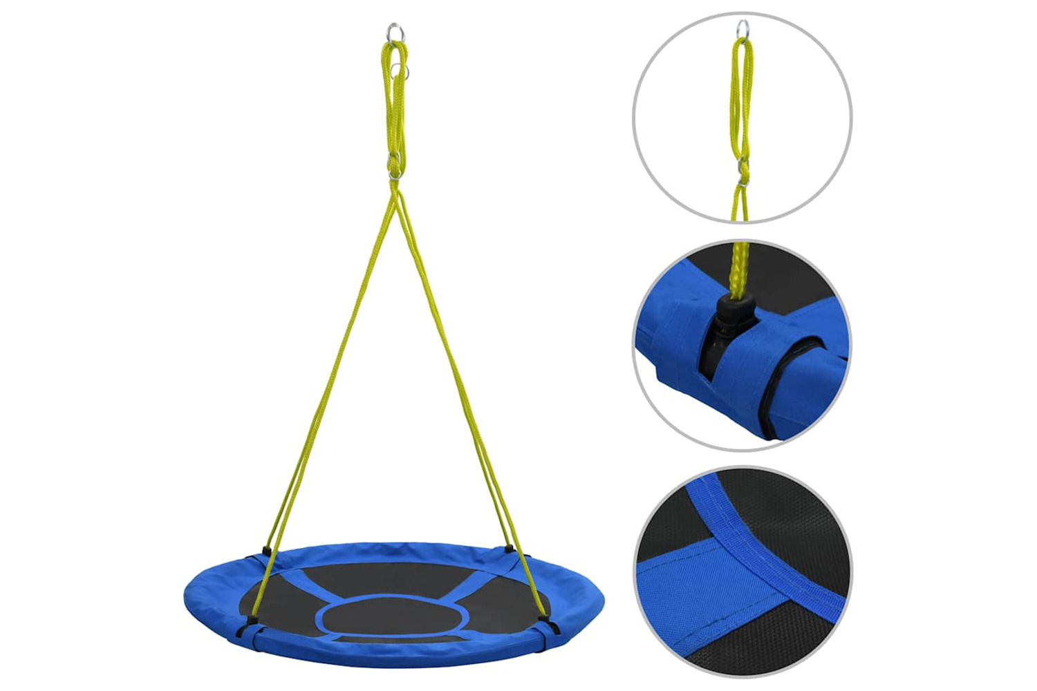 Vidaxl Swing 110 Cm 100 Kg Blue