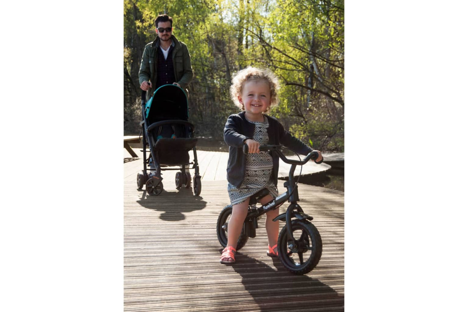 Baninni 410658 Balance Bike Wheely Black Bnfk012-bk
