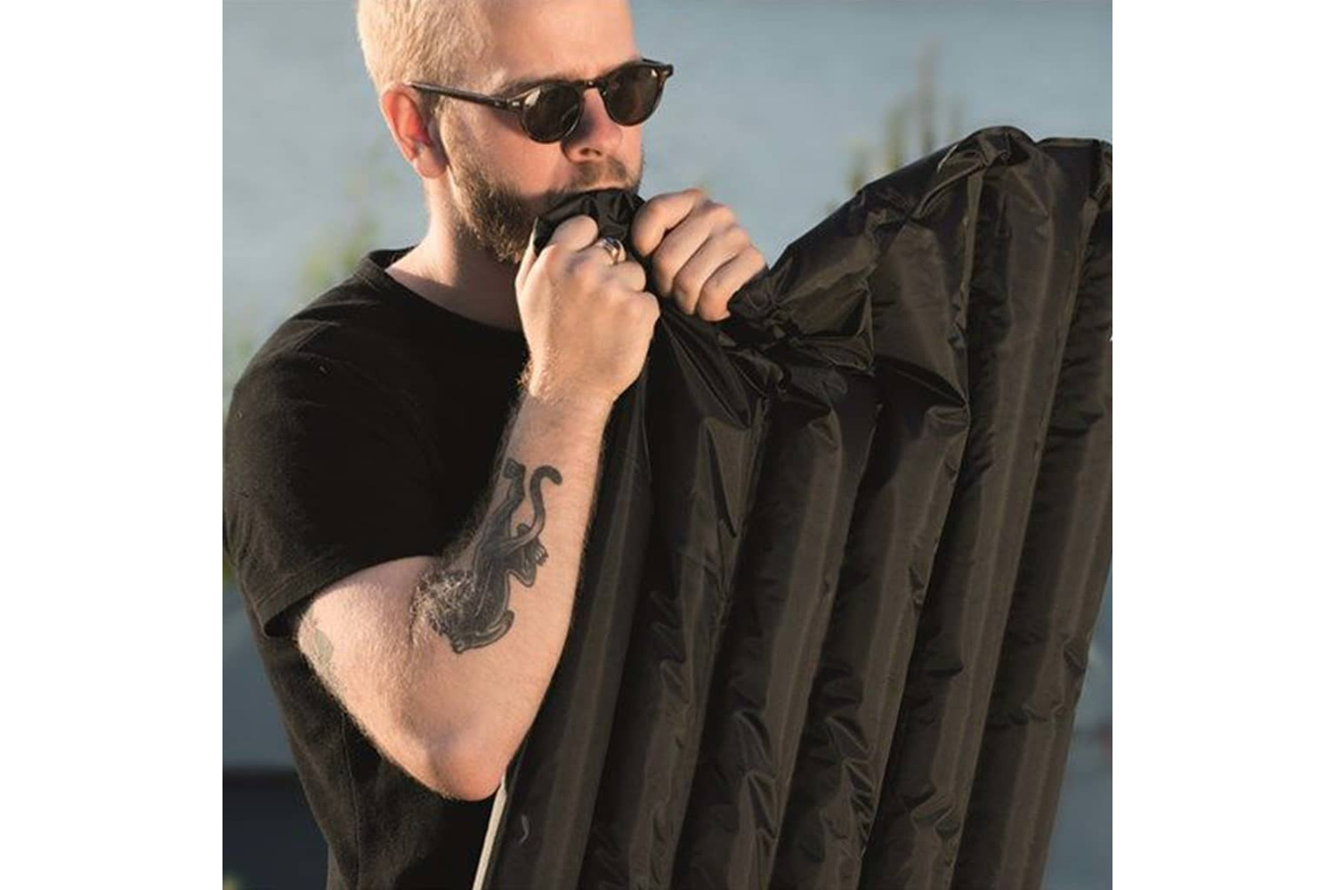 Easy Camp 435148 Air Mattress Hexa Black