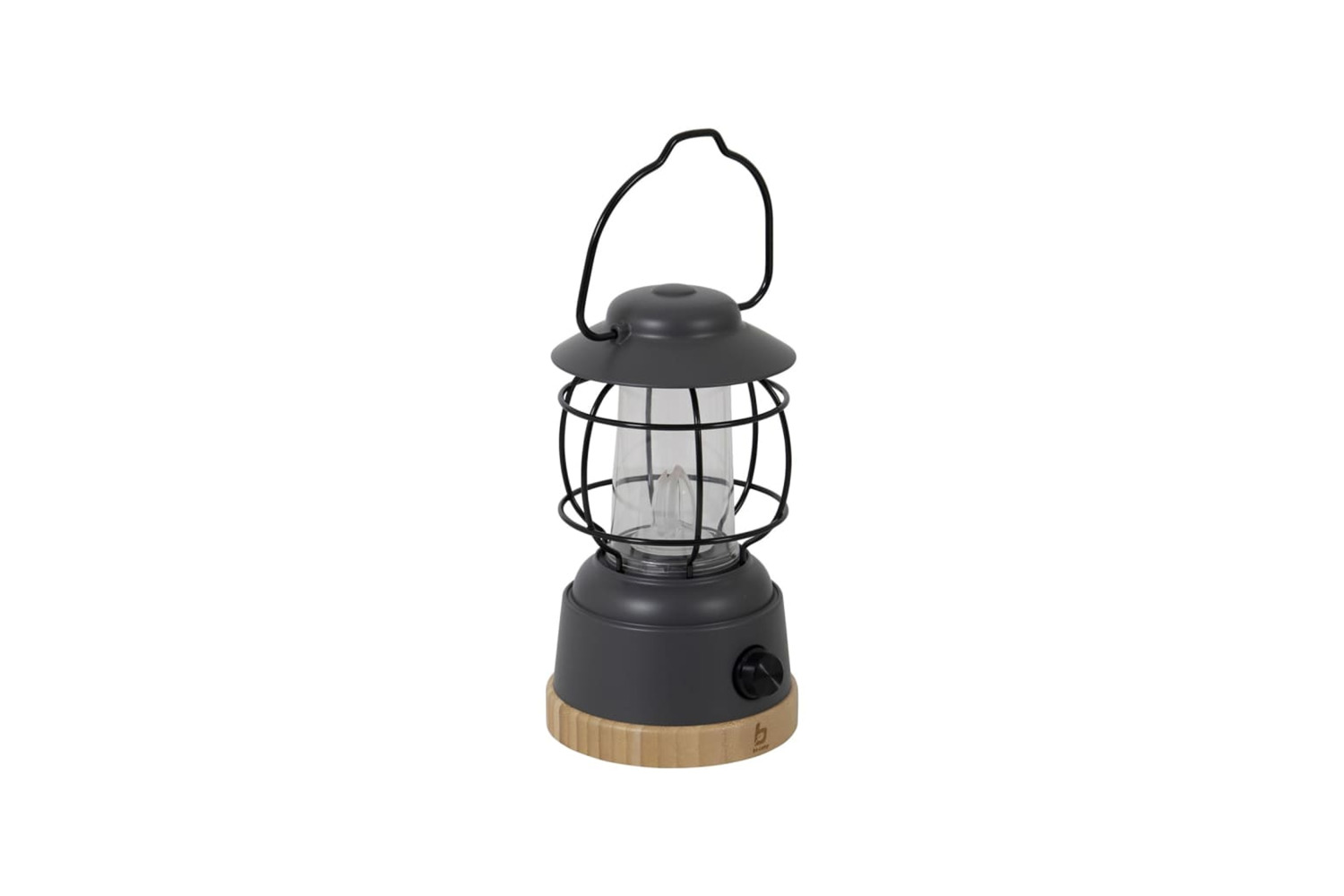 Bo-camp 441564 Led Lantern Sloane Anthracite And Brown