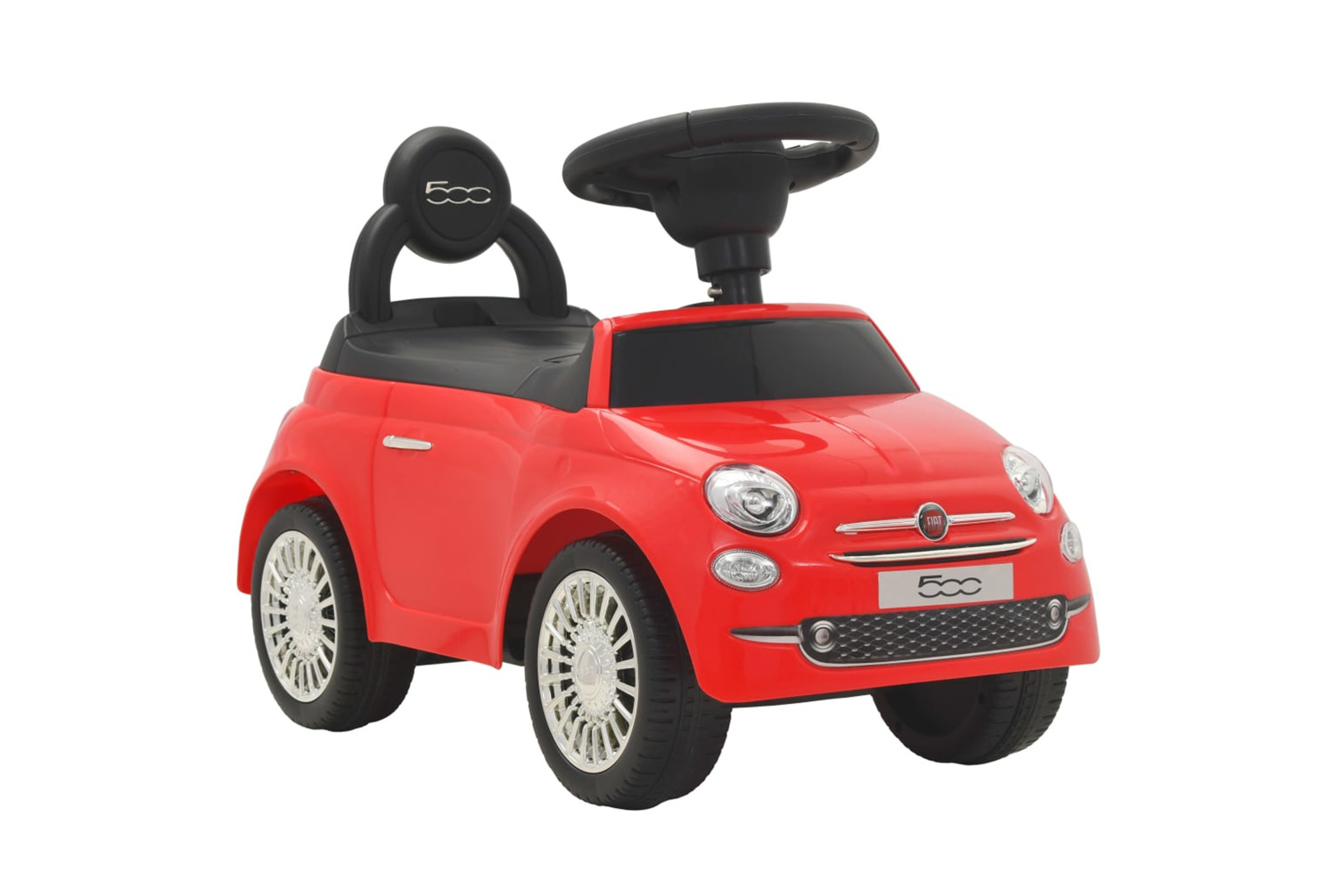 vidaXL 80214 Ride on Car Fiat 500 Red