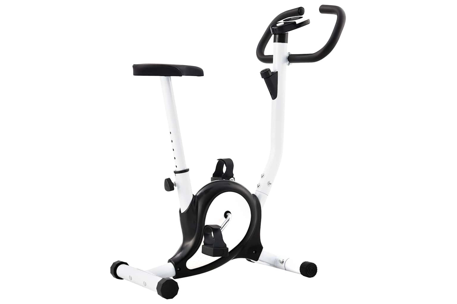Vidaxl Exercise Bike With Belt Resistance Black