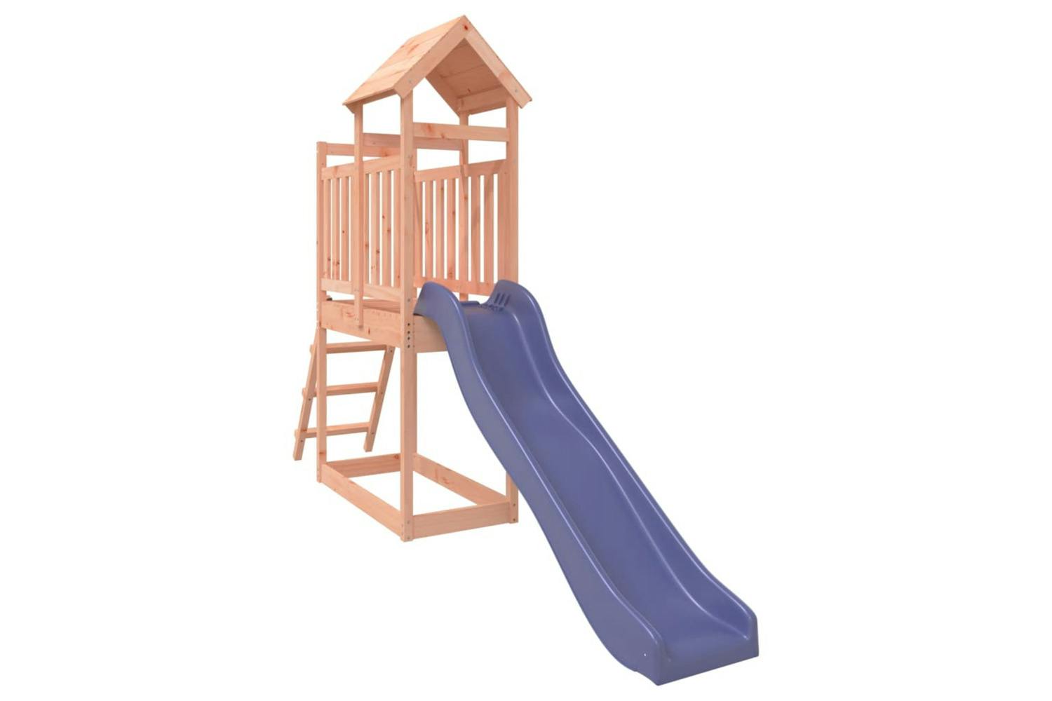 Vidaxl 3155865 Playhouse With Slide Ladder Solid Wood Douglas