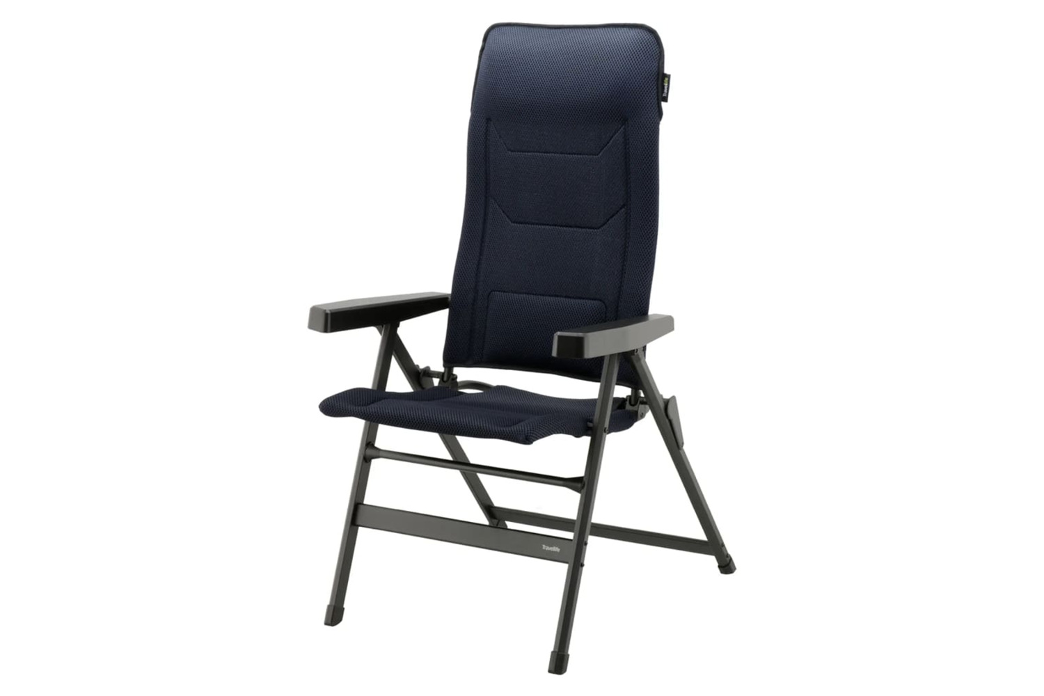 Travellife 441447 Luxury Foldable Camping Chair Monaco Comfort Blue
