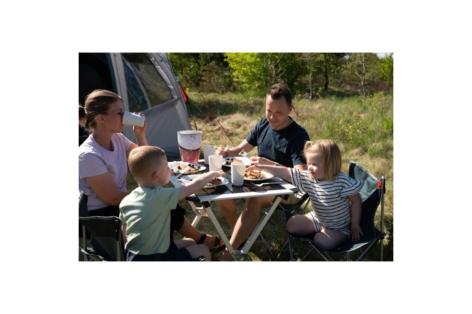 Easy Camp 445997 30 Piece Picnic Box Cerf L Plastic