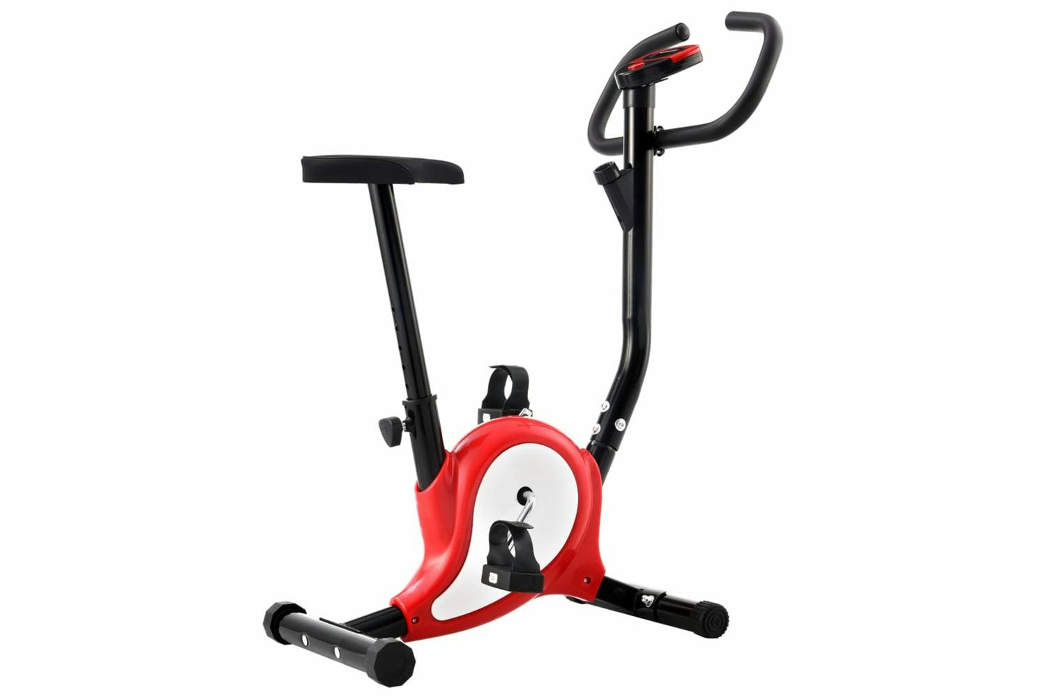 Vidaxl 92012 Exercise Bike With Belt Resistance Red