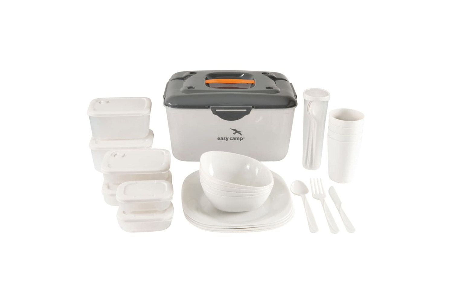 Easy Camp 445997 30 Piece Picnic Box Cerf L Plastic