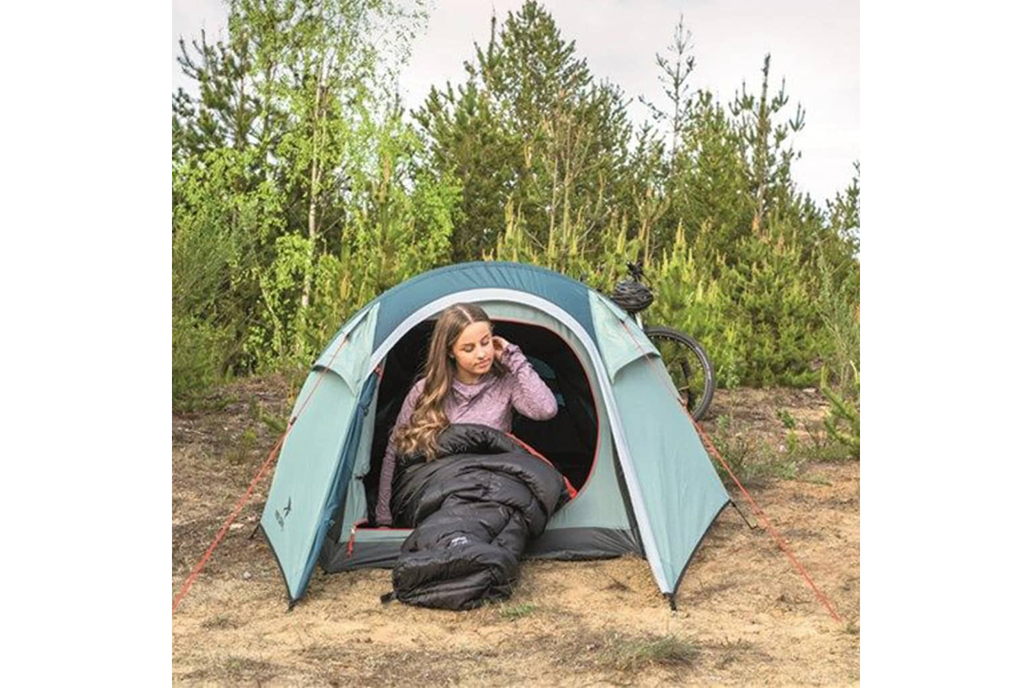 Easy Camp 435143 Sleeping Bag Nebula Xl Black And Red