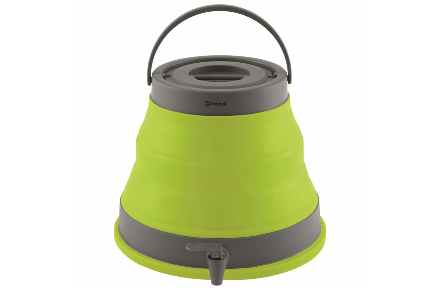Outwell 422762 Collapsible Water Carrier 12l Lime Green 650686
