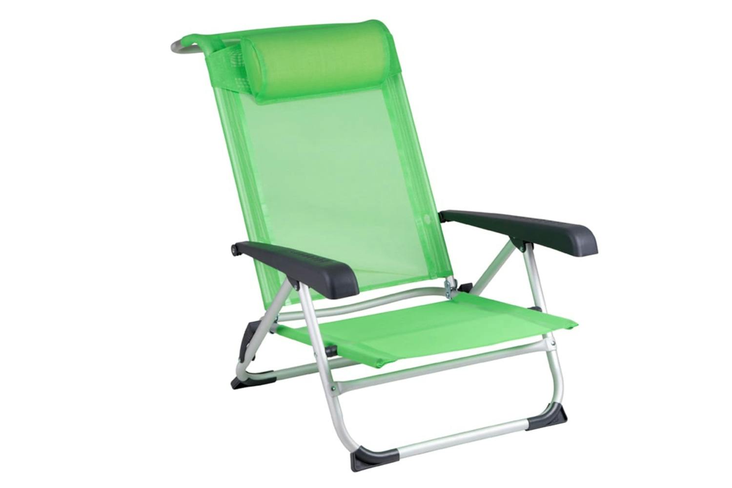 Bo-camp 409198 Beach Chair Aluminium Green 1204794