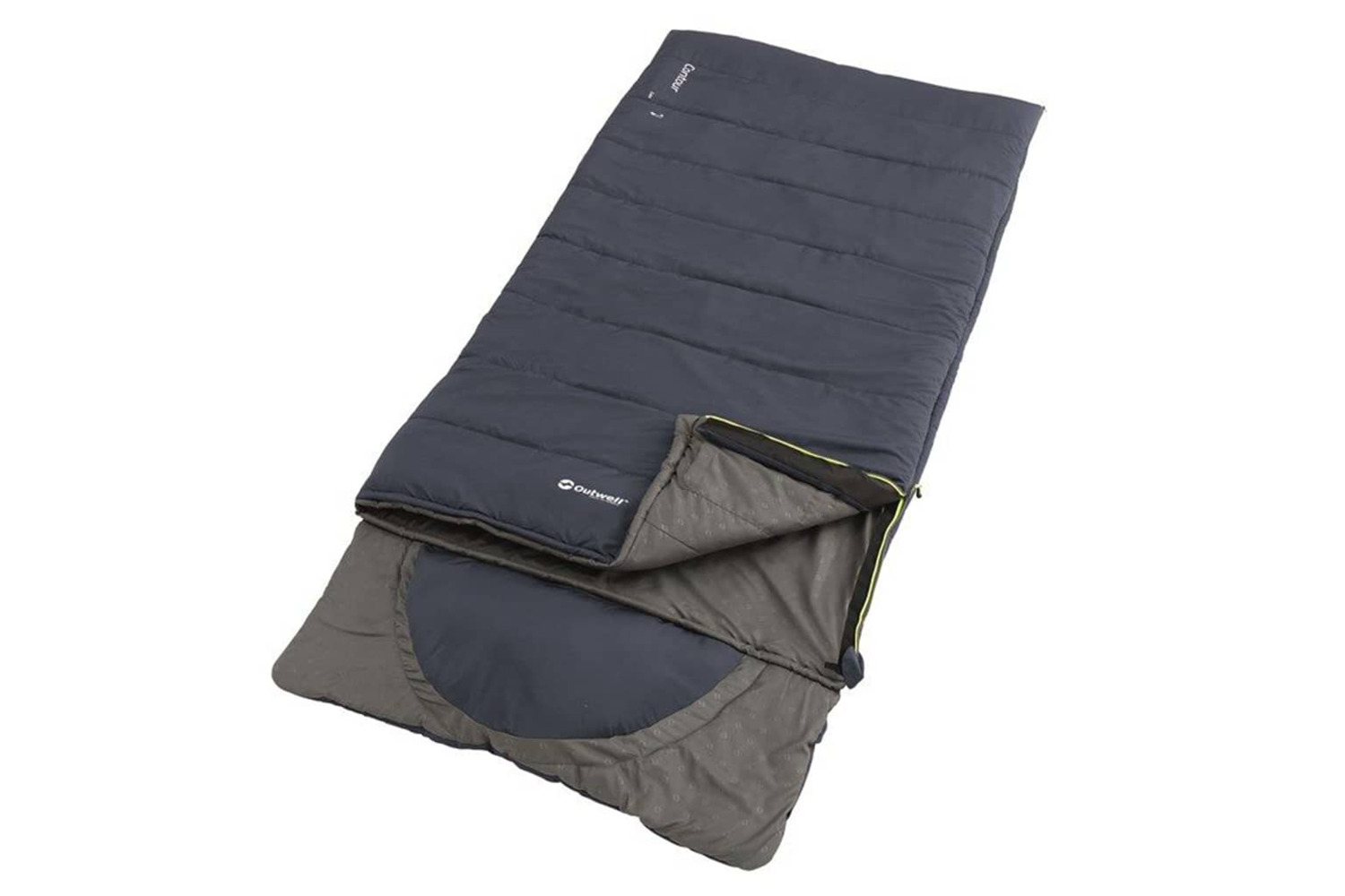 Outwell 435177 Sleeping Bag Contour Lux Deep Blue Right Zipper