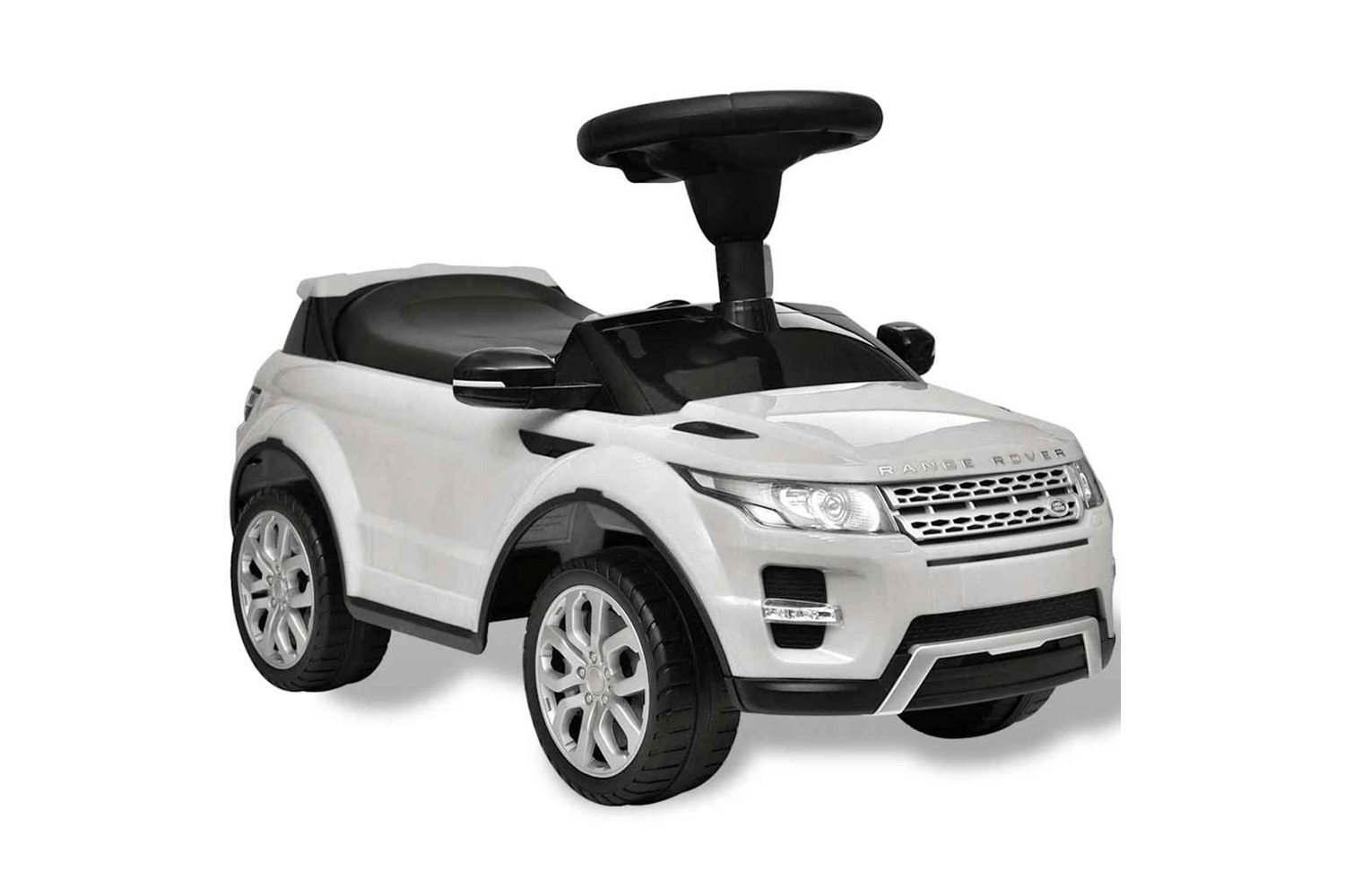Vidaxl Land Rover 348 Kids Ride-on Car with Music | White