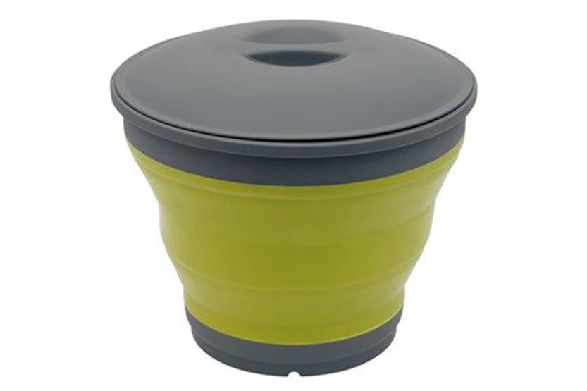 Outwell 435213 Collapsible Bucket With Lid 7.5l Lime Green