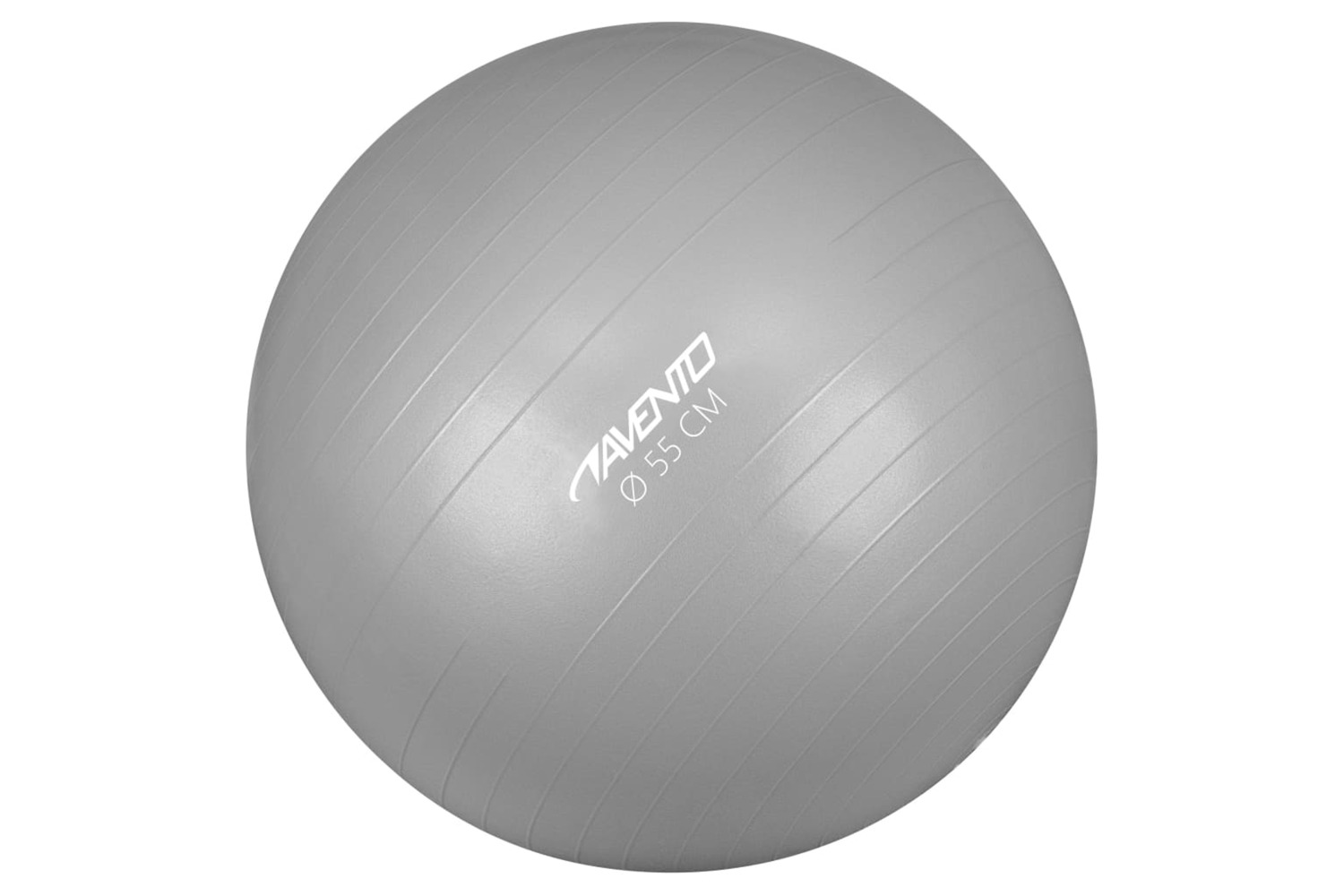 Avento 433419 Fitness/gym Ball Dia. 55 Cm Silver