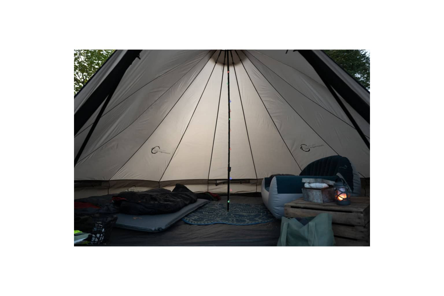 Easy Camp 445985 Round Carpet Moonlight Various