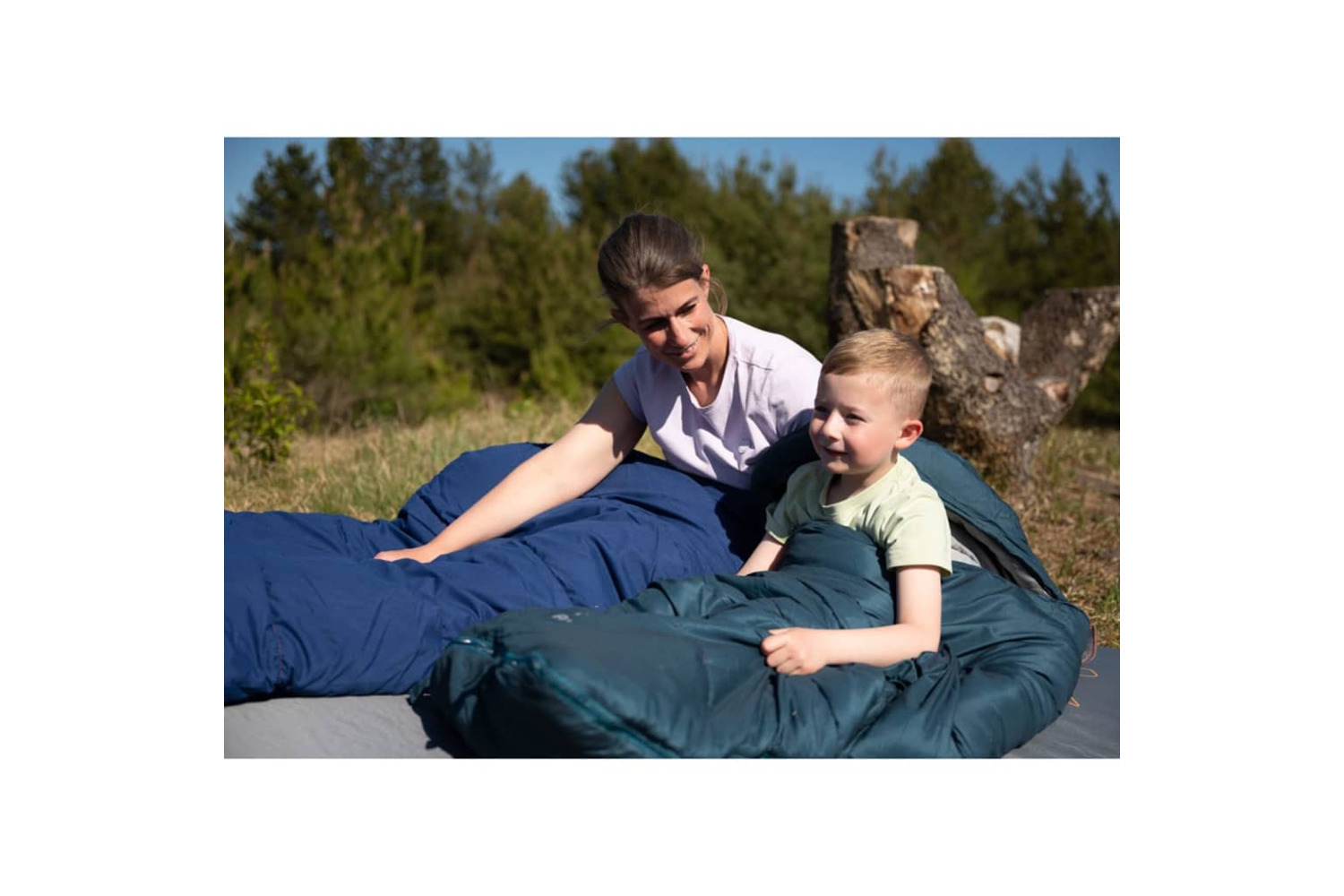 Easy Camp 445993 Sleeping Bag Moon 300 Blue