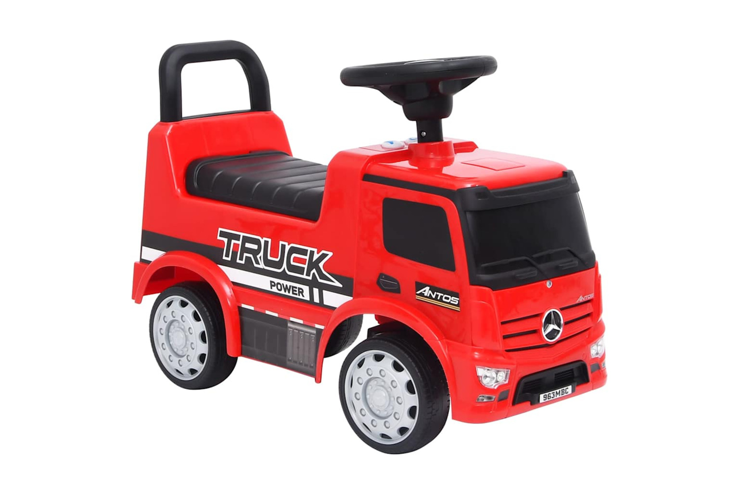 Vidaxl Step Car Mercedes-benz Truck Red