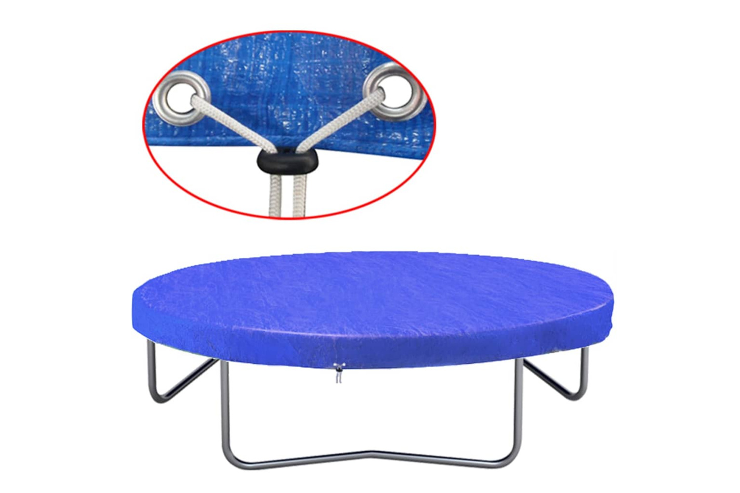 vidaXL 275065 Trampoline Cover Pe 360-367cm 90 G/m²