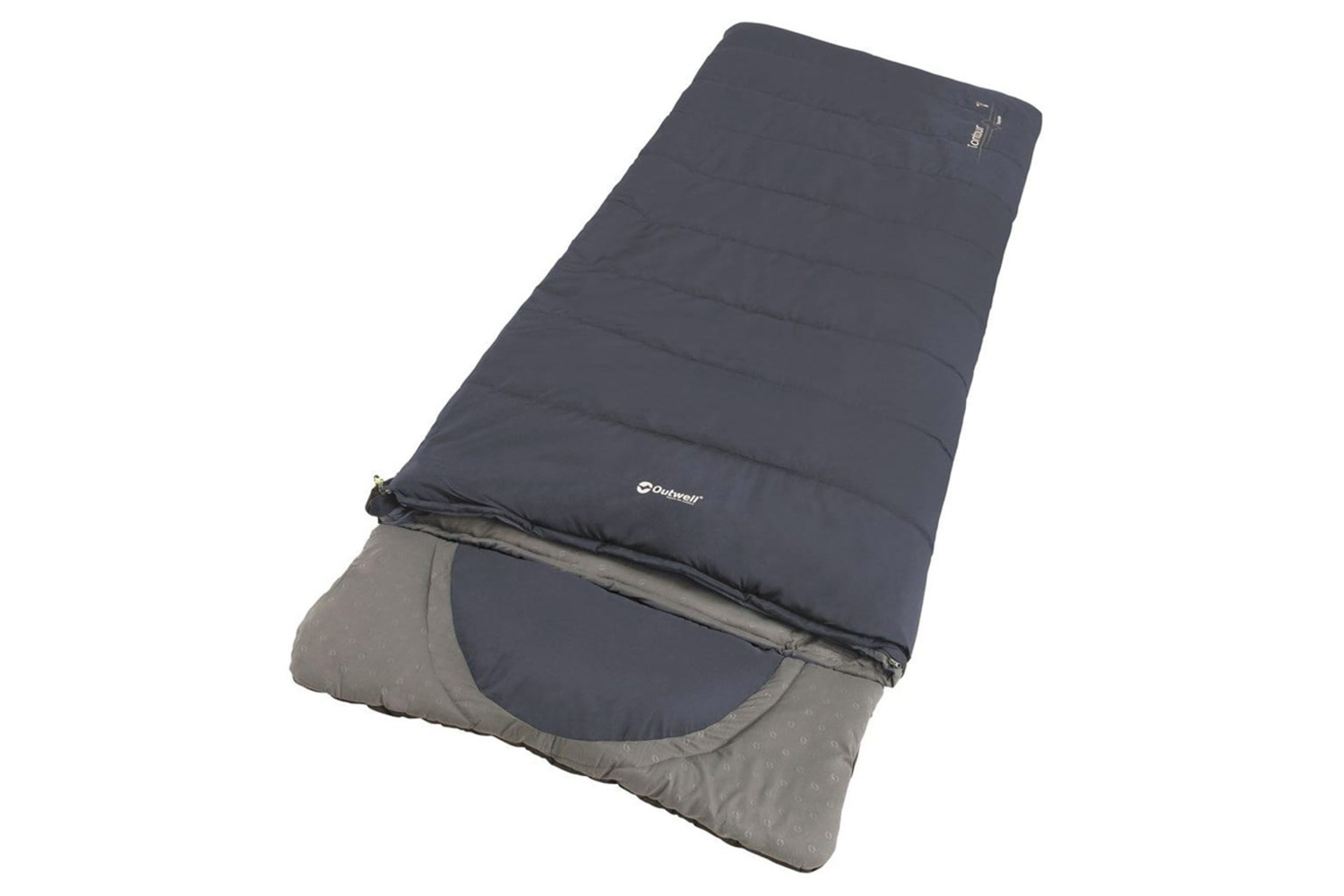 Outwell 435176 Sleeping Bag Contour Lux Deep Blue Left Zipper