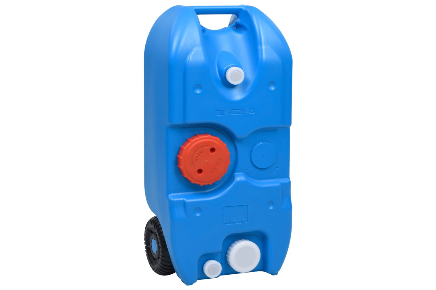 vidaXL 30133 Wheeled Water Tank For Camping 40 L Blue
