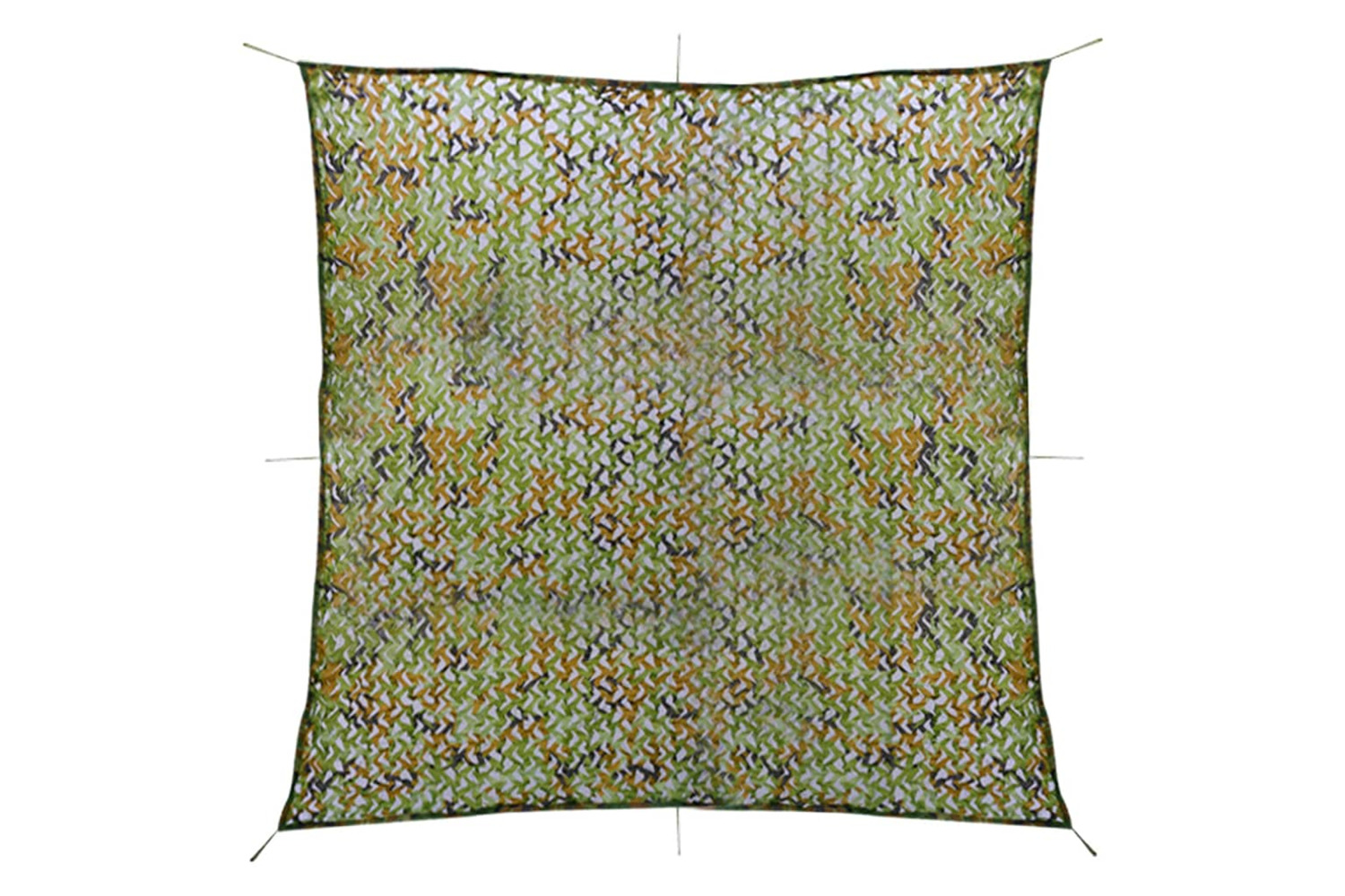 vidaXL 135896 Camouflage Net With Storage Bag 5x5 M Green