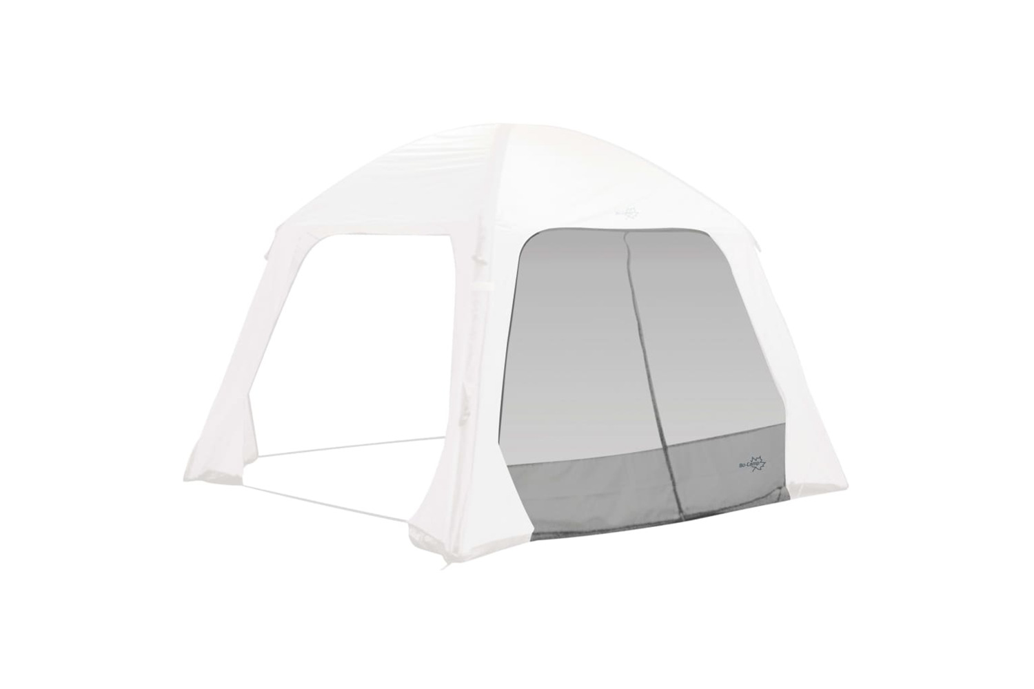 Bo-camp 428631 Side Wall With Mosquito Mesh For Tent Air Gazebo Grey