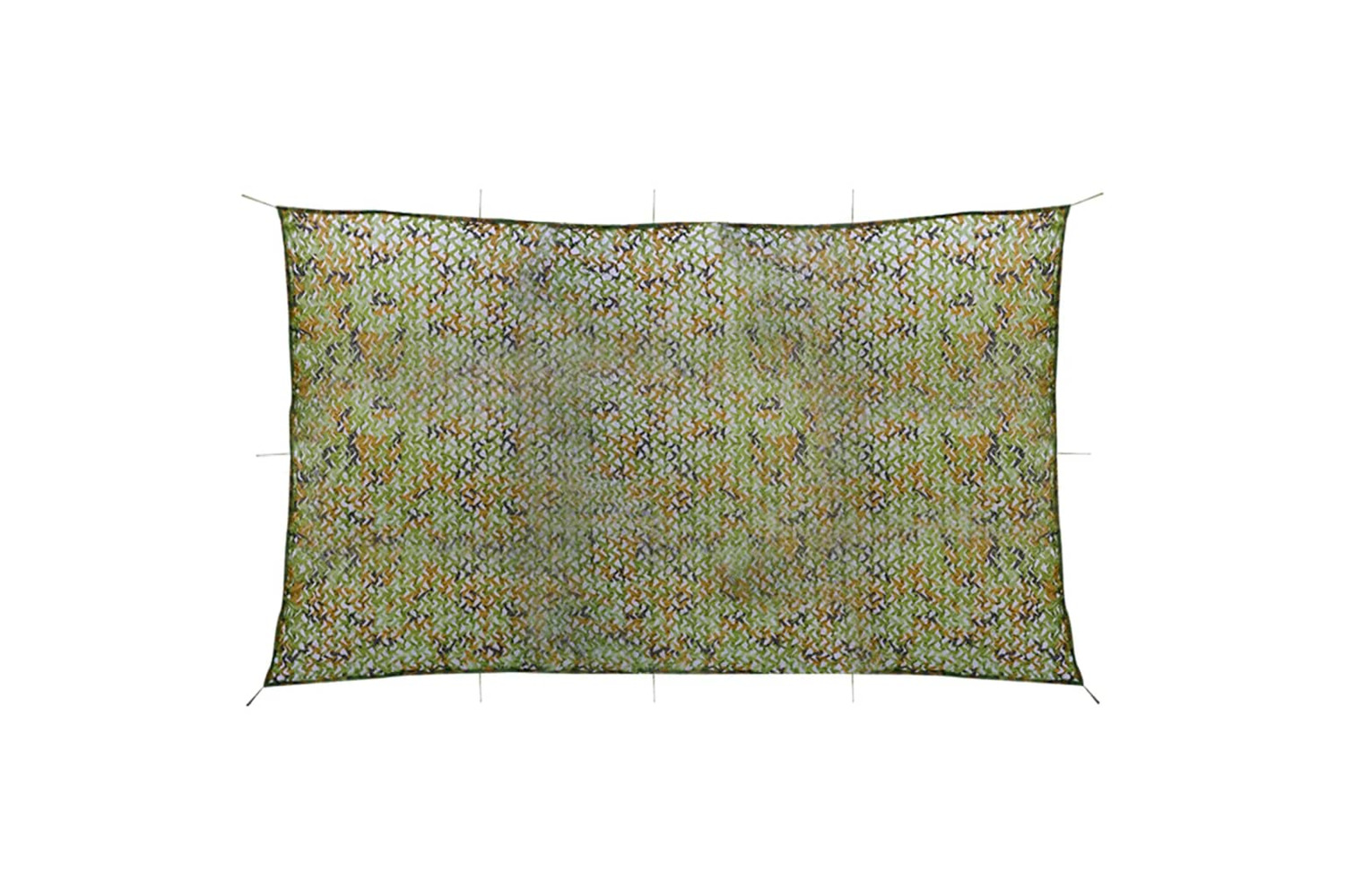 vidaXL 135890 Camouflage Net With Storage Bag 3x8 M Green