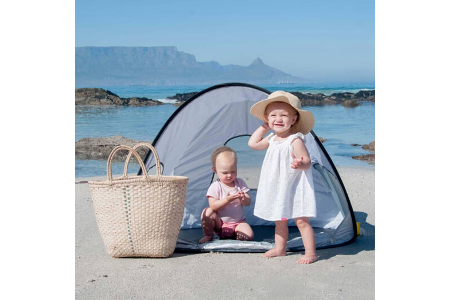 Deryan 425429 Mosquito Pop-up Beach Tent 120x90x80cm Silver