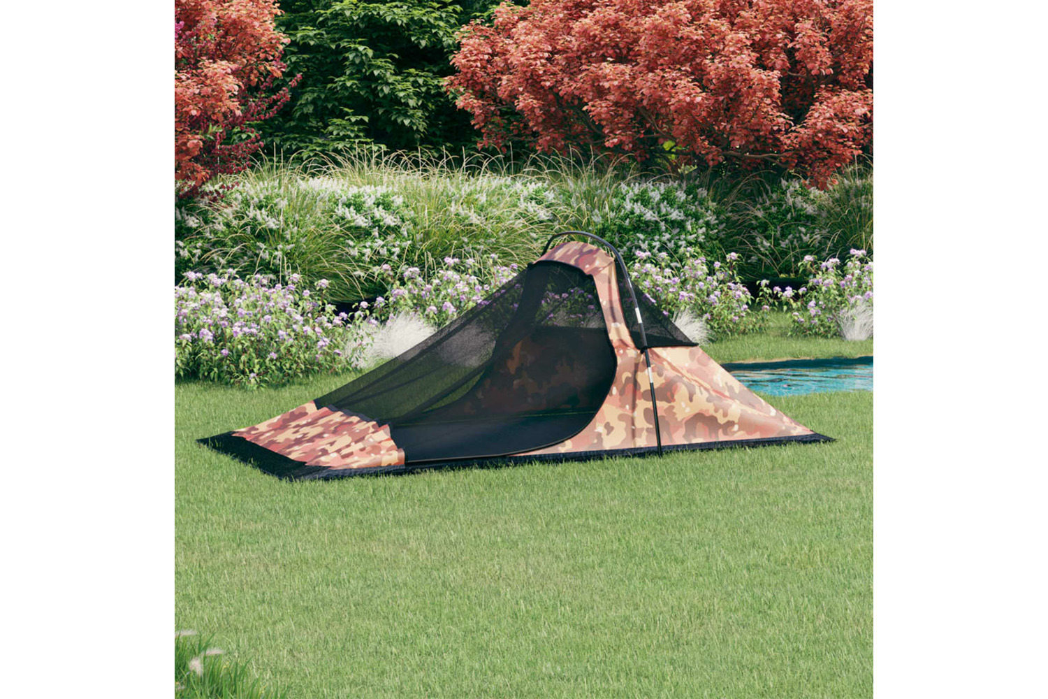 vidaXL 93076 Camping Tent 317x240x100cm Camouflage
