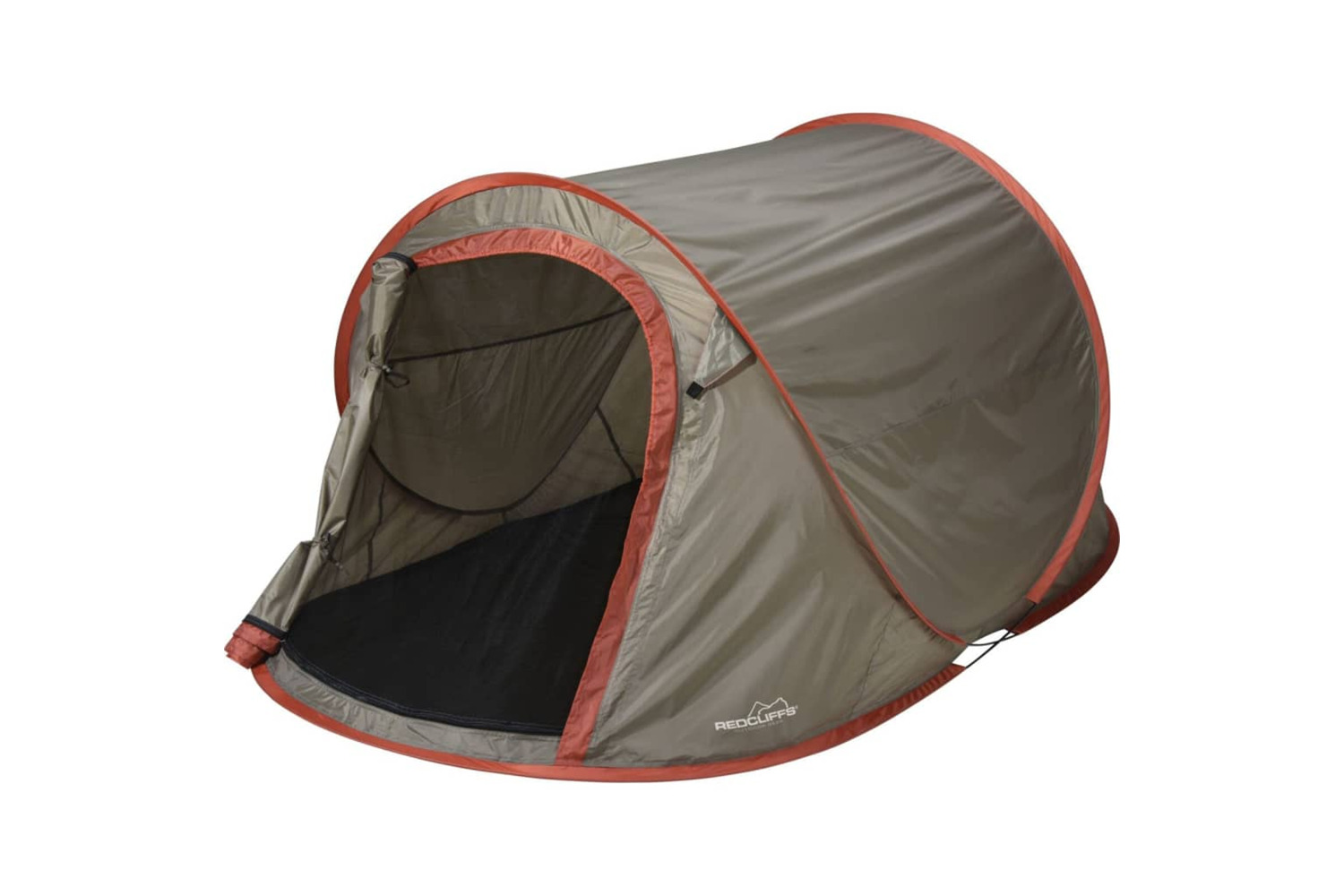 Redcliffs 441926 Pop-up Tent For 1-2 Person 220x120x95 Cm Brown