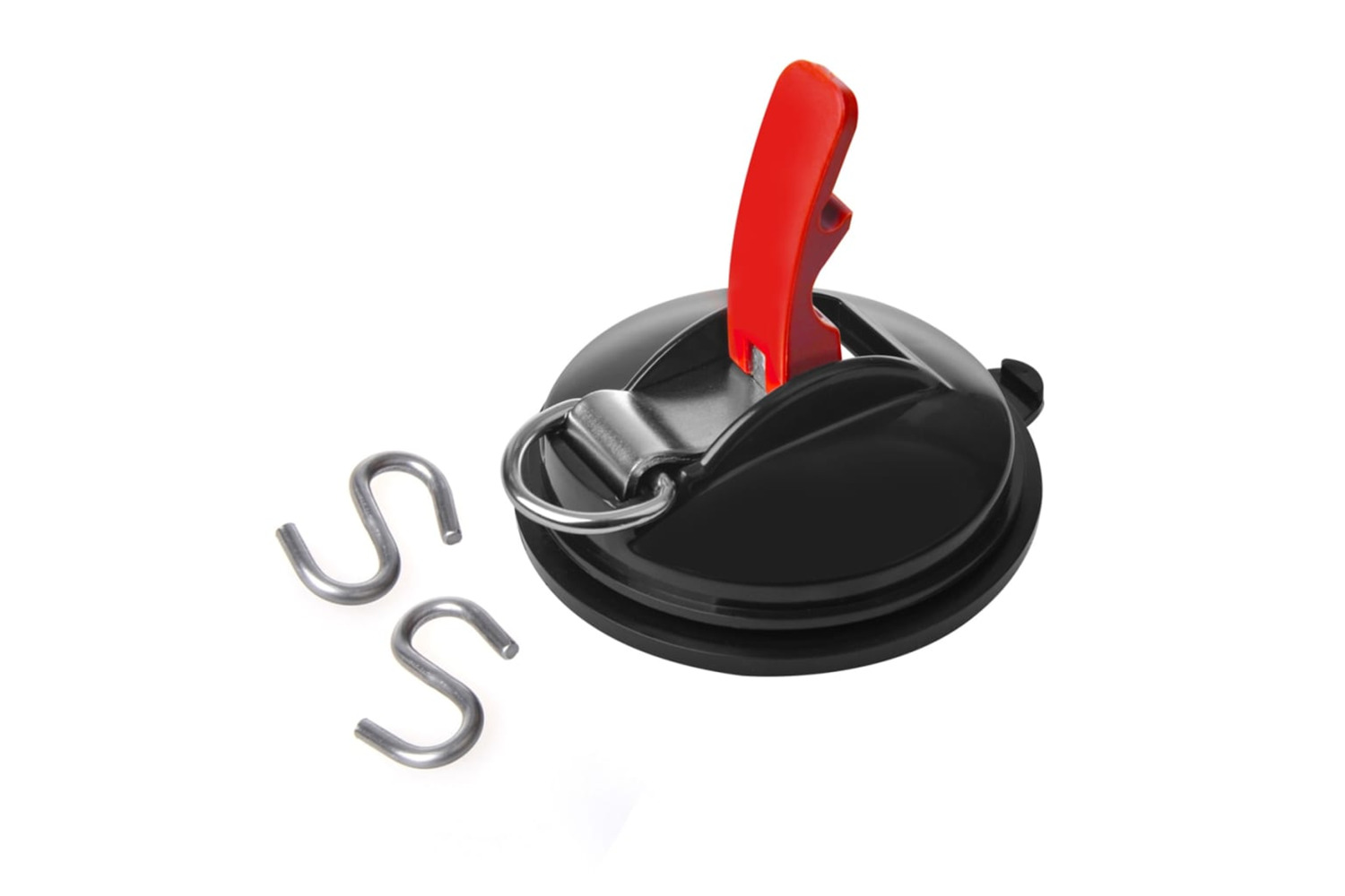 Proplus 404094 Suction Cup Fastener With Ring And 2 S-hooks 758082